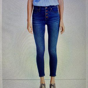 Madewell 9" Mid-Rise Skinny Crop Jeans